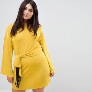 ASOS Curve Dress with fringe tie